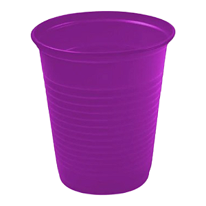 Copo Descartável Trik Trik Roxo 200ML - Embalagem com 50 UN