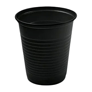 Copo Descartável Trik Trik Preto 200ML - Embalagem com 50 UN