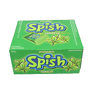 Chiclete Spish Hortelã - 160G
