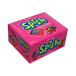 Chiclete Spish Sabor Tutti- Frutti - Embalagem com 160G