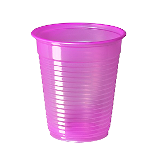 Copo Descartável Copobras Lilás 200ML - Pacote com 50 UN
