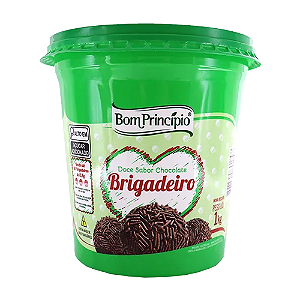 Brigadeiro Bom Princípio Sabor Chocolate - Embalagem com 1KG