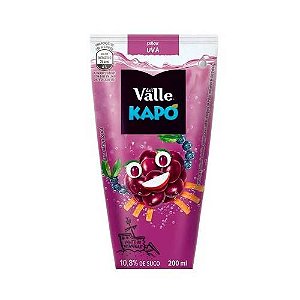 Suco Kapo Del Valle Sabor Uva - 200Ml