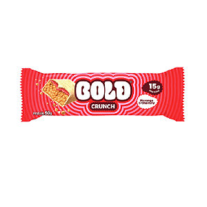 Barra Bold Crunch Morango Chantilly 50G
