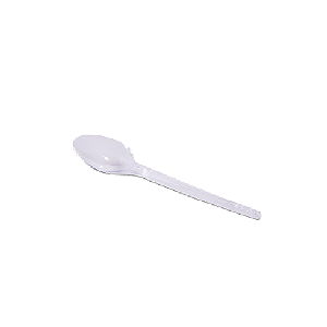 Colher Sobremesa Prafesta Cor Cristal - Pacote com 50 UN