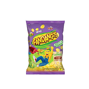 Salgadinho Fandangos Sabor Churrasco - Pacote com 33G