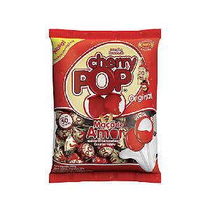 Simas Pirulito Cherry Pop Maçã do Amor 700G