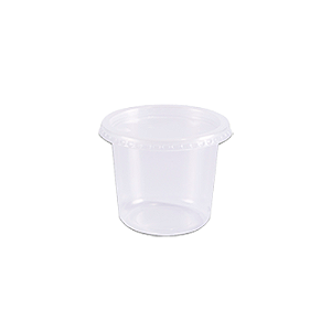 Pote Redondo com Tampa Prafesta 350ML - Embalagem com 24 UN
