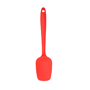 Espátula Mimo Style Pequena de Silicone Vermelha - Embalagem com 1UN