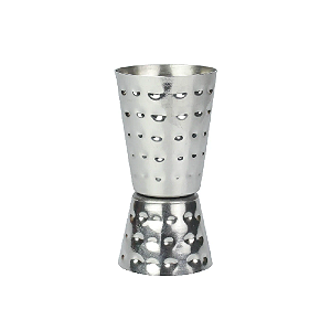 Dosador Duplo Mimo Style Martelado Inox