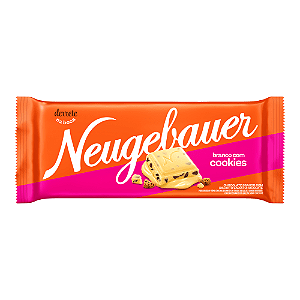 Chocolate Branco Neugebauer com Cookies  - Embalagem com 80G