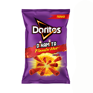 Salgadinho Dinamita Flamin Hot Doritos - Pacote com 60G