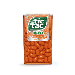 Tic Tac Pastilhas Sabor Laranja 49G