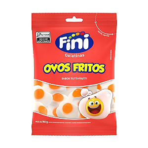 Gelatinas Fini Ovos Fritos - Pacote com 90G