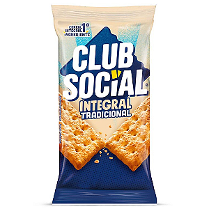 Biscoito Club Social Integral - Embalagem com 141G