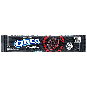 Biscoito Recheado Oreo Sabor Coca-Cola - Pacote com 90G
