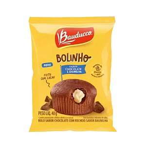 Bolinho Chocolate com Baunilha Bauducco  40G