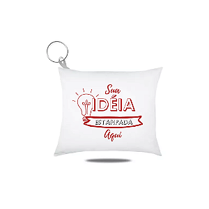 Chaveiro de Almofada Personalizado 7x7CM