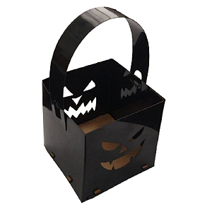 Porta Balas Cesta de Doces Halloween