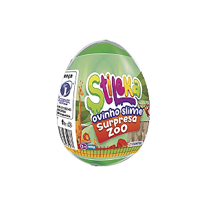 Ovinho Slime Surpresa Zoo - Embalagem com 100G