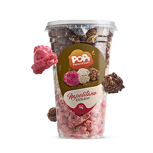 Pipoca Pop´s Sabor Napolitano - Pote com 70G