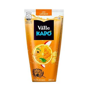 Suco Kapo Del Valle Sabor Laranja - 200ML