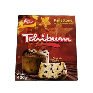 Panettone Tchibum com Gotas de Chocolate 400G