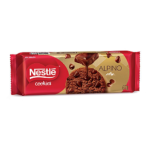 Cookie Nestlé Alpino com Gotas - Embalagem com 60G