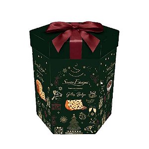 Panettone Santa Edwiges Gourmet com Gotas de Chocolate Belga 908Gr