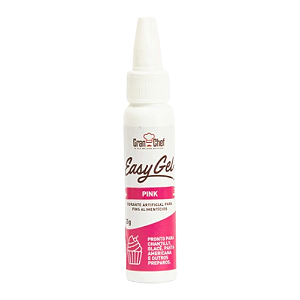 Corante Easy Gel Gran Chef Rosa Pink - Embalagem com 25G