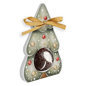 Cartão Ideia Natalino com Blister para 1 Doce