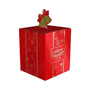 Caixa Ideia Clássica Merry Christmas