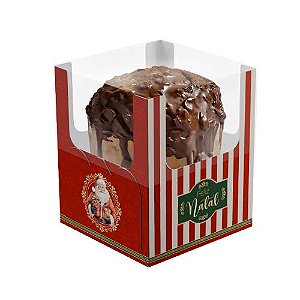 Caixa Ideia Para Panettone Encantada Feliz Natal