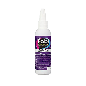 Corante Fab Soft Gel Roxo - Embalagem com 25G