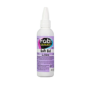 Corante Fab Soft Gel Lilás - Embalagem com 25G