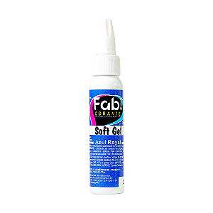 Corante Fab Soft Gel Azul Royal - Embalagem com 25G