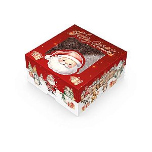 Caixa Ideia Com Visor Para 4 Doces