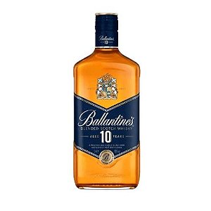 Whisky Ballantines Blended Scoth 10 Years - Garrafa com 1L