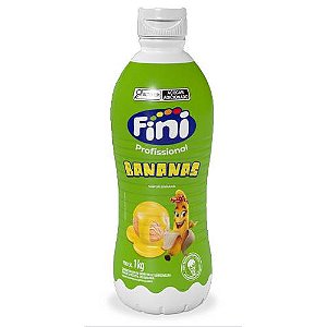 Fini Calda Para Sorvete Sabor Banana - 1KG