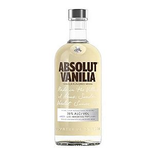 Vodka Absolut Vanilia - Garrafa com 750ML