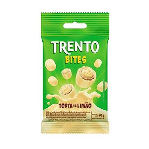 Wafer Trento Bites Torta de Limão - Pacote com 40G