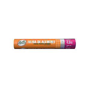 Folha de Alumínio Mello 30CM x 4M - Embalagem com 1 UN