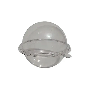 Embalagem Confeibowl Cristal Flip - Pacote com 3UN