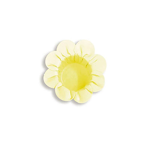 Forminha para Doces Daisy Amarelo Aqua - Embalagem com 50UN