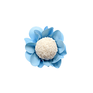Forminha para Doces Style Azul Aqua - Embalagem com 40UN
