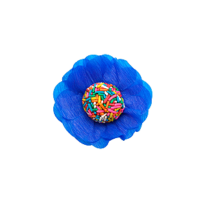Forminha para Doces Supreme Azul Royal - Embalagem com 40UN