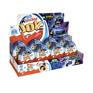 Kinder Joy  Batwheels - Kit com 12 unidade de 20g