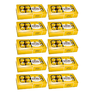 Bombom Ferrero Rocher T8 - Kit com 10UN