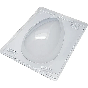Forma De Acetato Simples BWB Ovo Liso 750G (144) com 1un