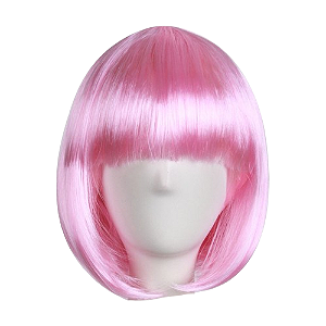 Peruca Curta Pink